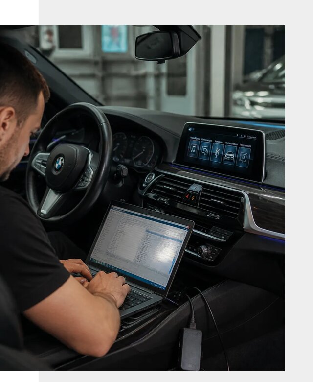 Русификация мультимедиа BMW для авто под ключ в Мысках