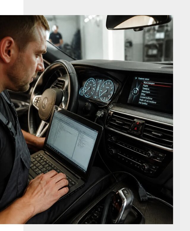 Русификация приборной панели BMW для авто в Мысках от компании