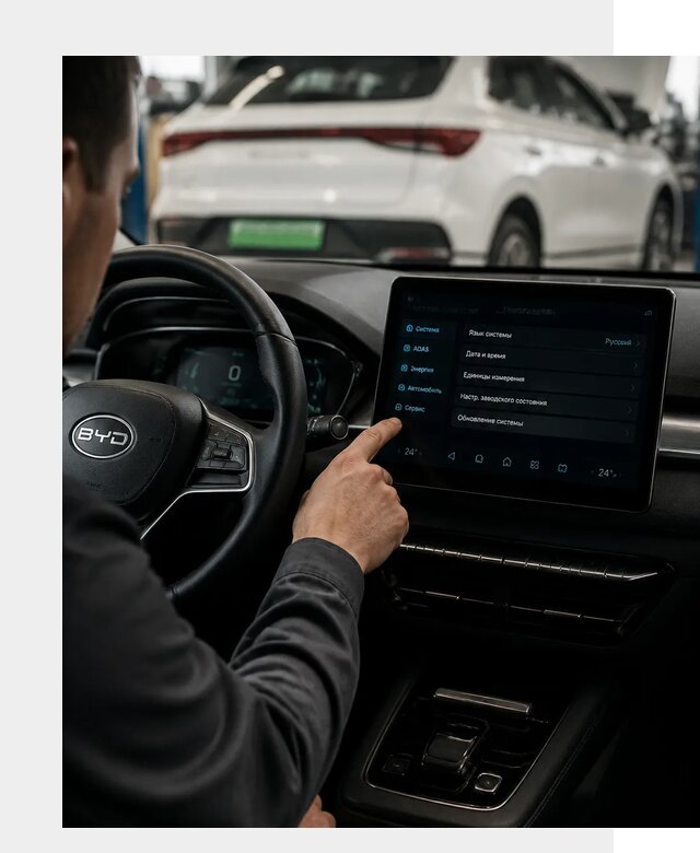 Русификация BYD E2 в Мысках от 15113 р. | ФастМобиль-Мси под ключ