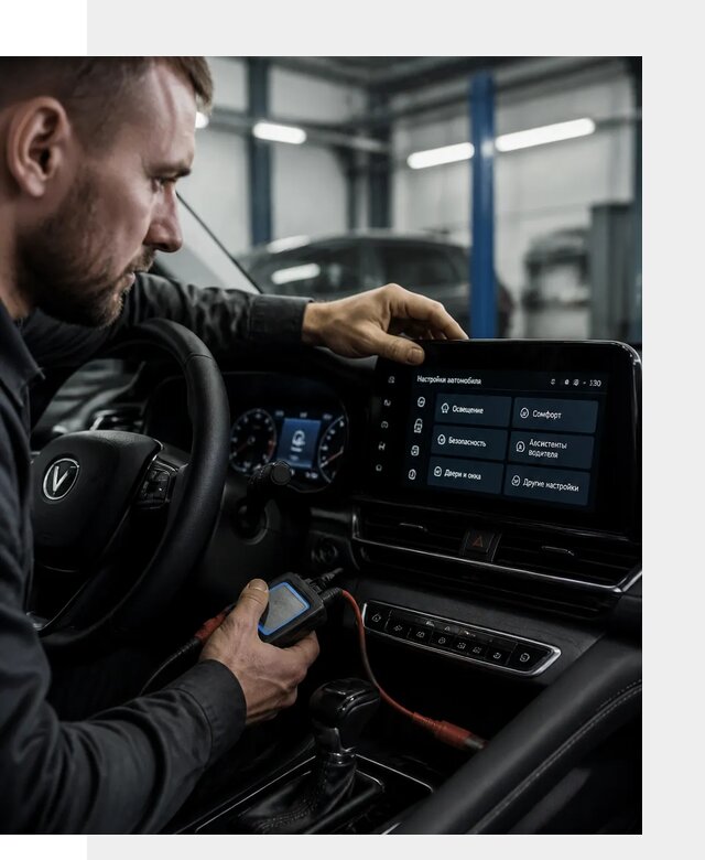 Русификация Changan CS55 и мультимедиа под ключ в Мысках
