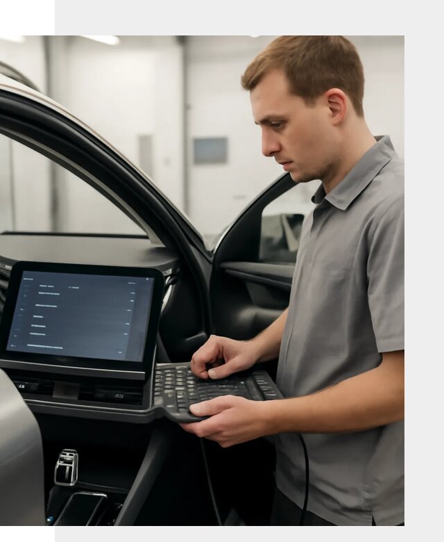 Русификация мультимедиа автомобилей Lynk Co в Мысках