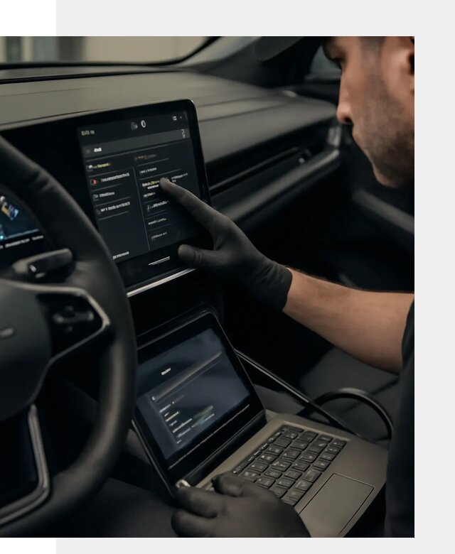 Русификация приборной панели Rising автомобиля в Мысках