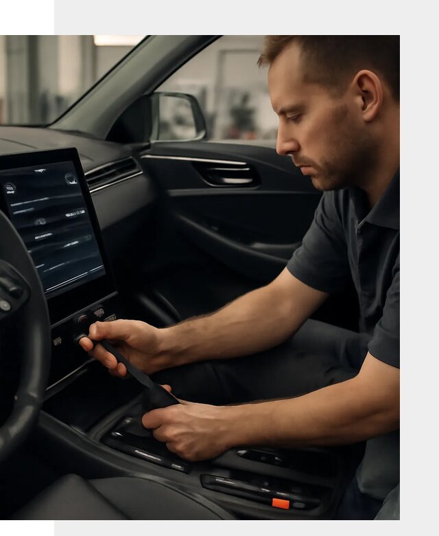 Восстановление автомобиля после русификации в Мысках