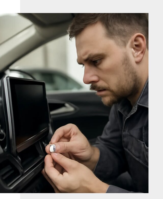 Установка SIM карты в авто для мультимедиа в Мысках