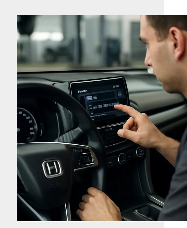 Русификация панели приборов Honda в Мысках по цене 5072 ФастМобиль-Мси