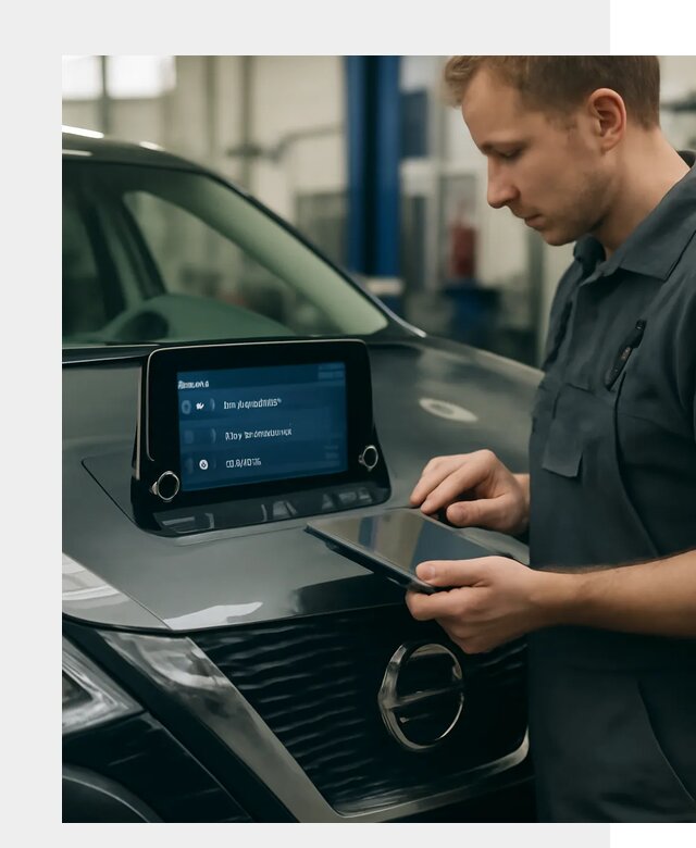 Русификация мультимедиа Nissan в Мысках от 6593 р. | ФастМобиль-Мси