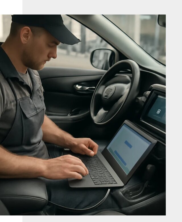 Установка приложений для автомобилей Nissan в Мысках