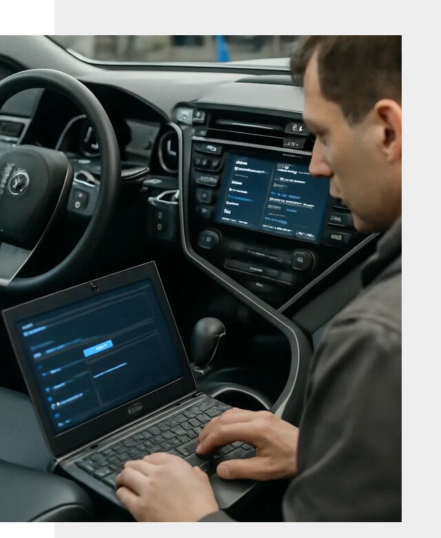 Русификация Toyota Camry 80 для мультимедиа в Мысках