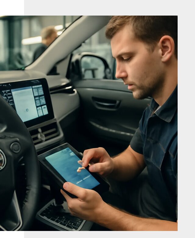 Установка приложений Toyota на мультимедиа в Мысках